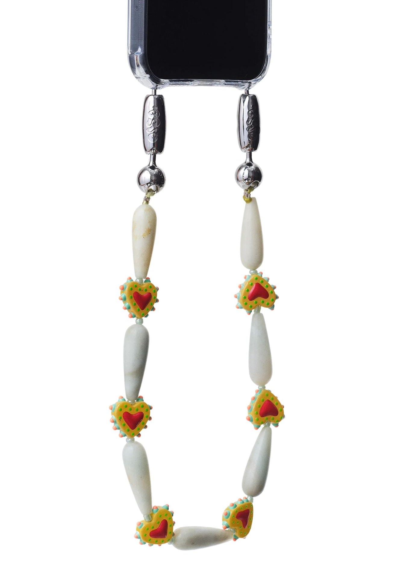 Ossa Western Heart Wristlet - Vermillion