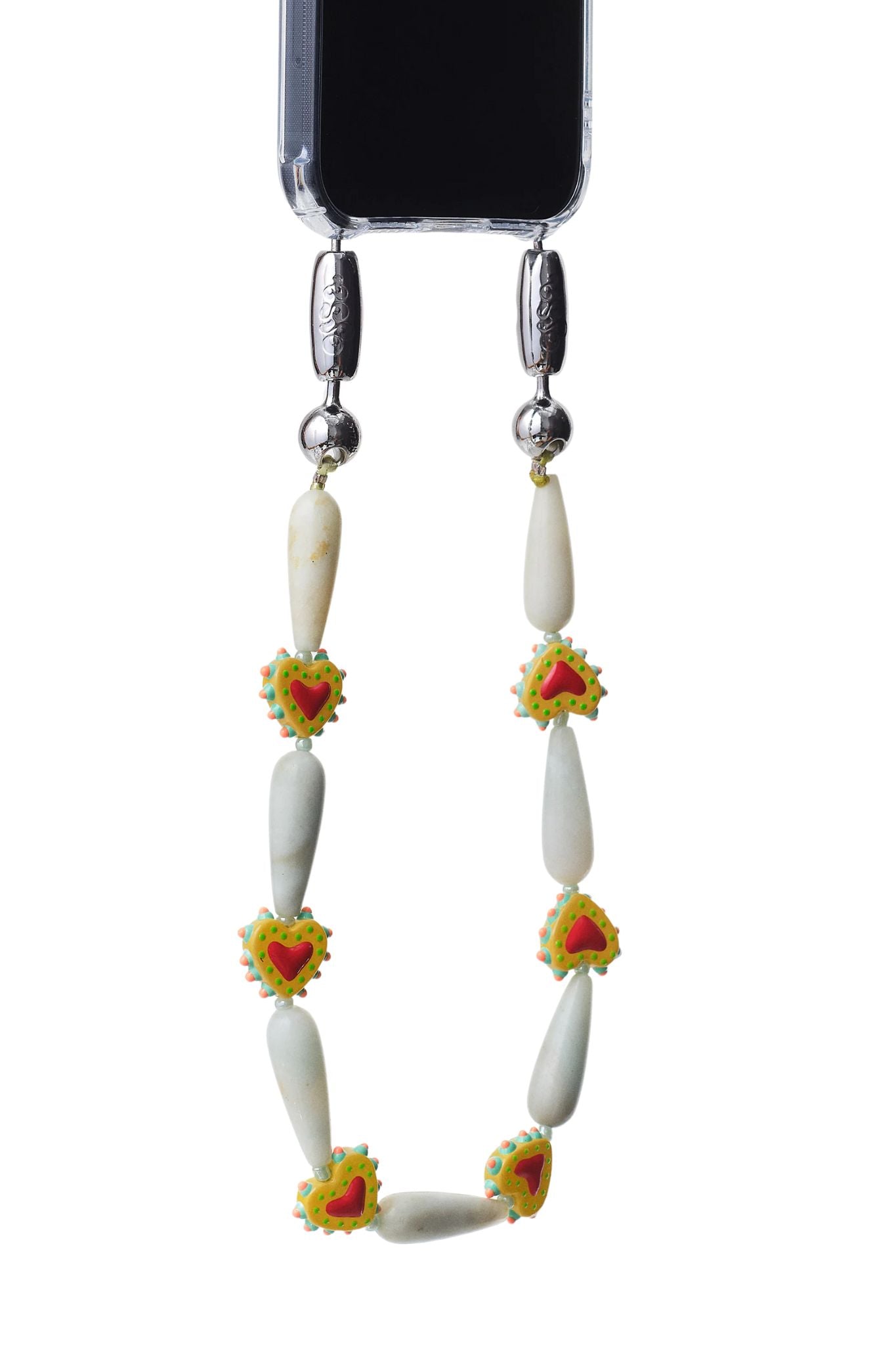 Ossa Western Heart Wristlet - Vermillion