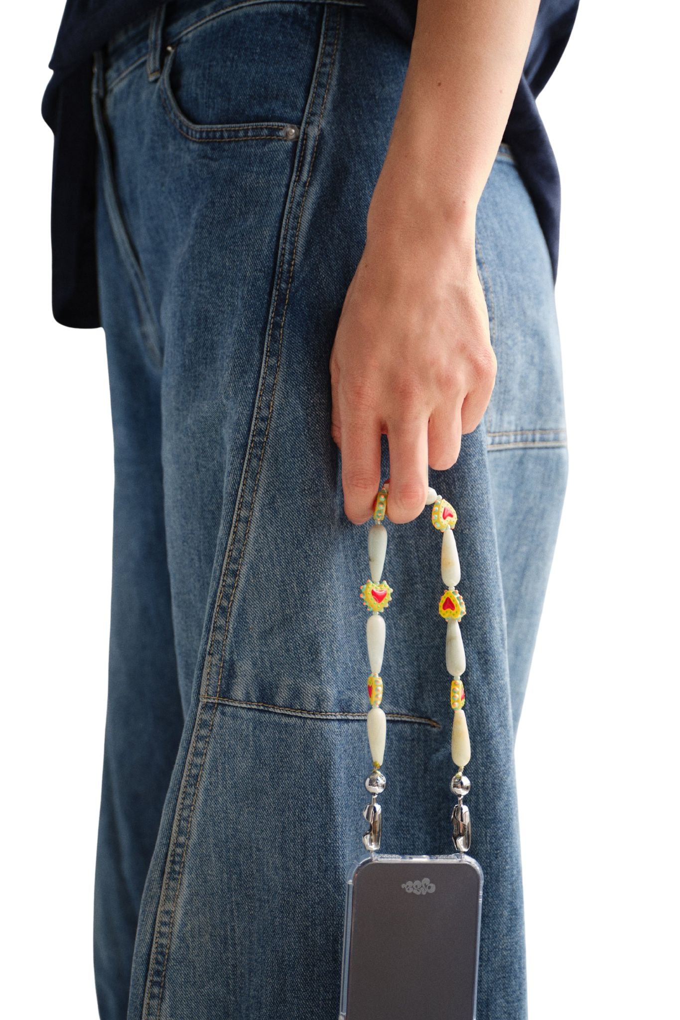 Ossa Western Heart Wristlet - Vermillion