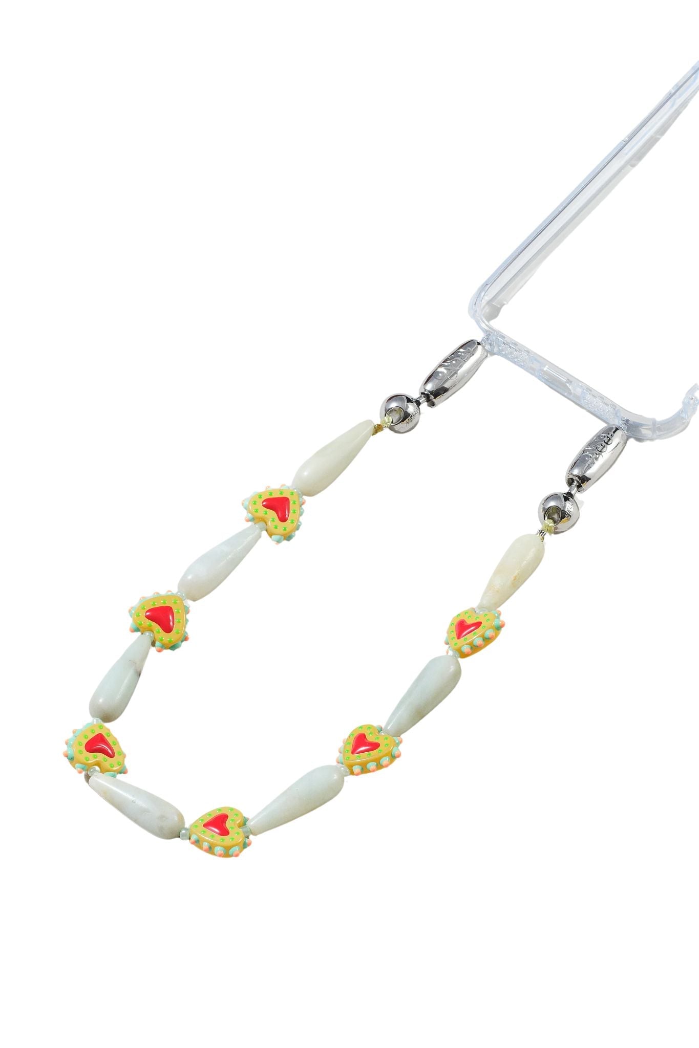 Ossa Western Heart Wristlet - Vermillion