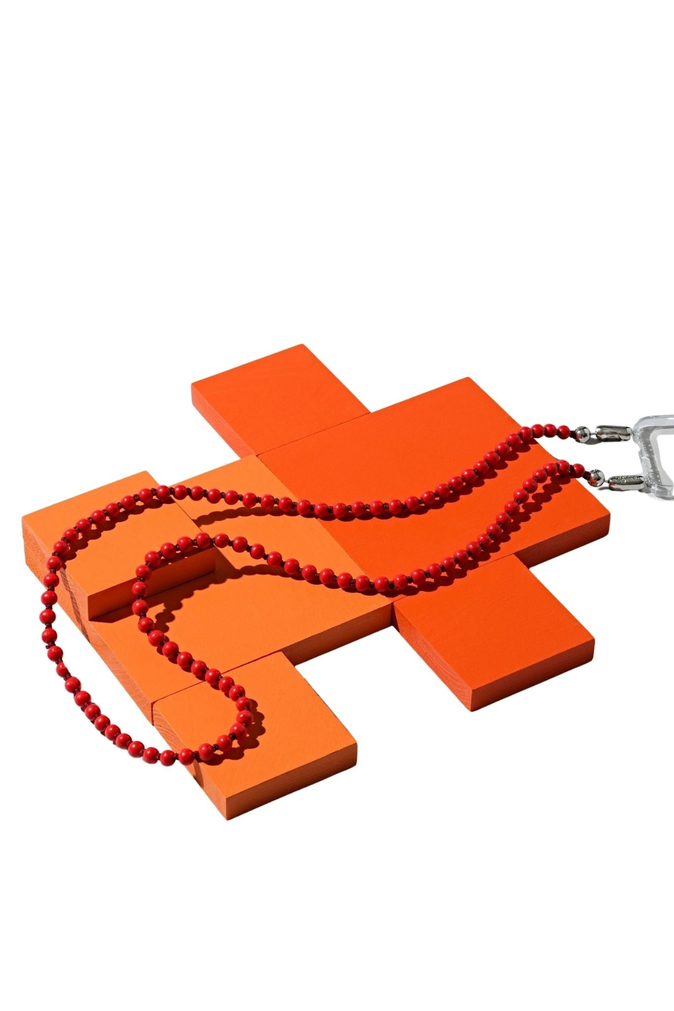 Ossa Wood Crossbody - Vermillion