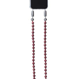 Ossa Wood Crossbody - Vermillion