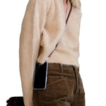 Ossa Wood Crossbody - Vermillion