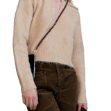 Ossa Wood Crossbody - Vermillion