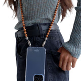Ossa Wood Crossbody - Vermillion