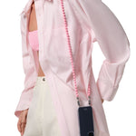 Ossa Wood Crossbody - Vermillion