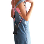 Ossa Wood Crossbody - Vermillion