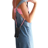 Ossa Wood Crossbody - Vermillion