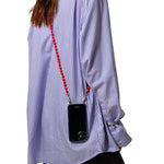 Ossa Wood Crossbody - Vermillion