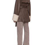 Ossou Asha Coat - Vermillion