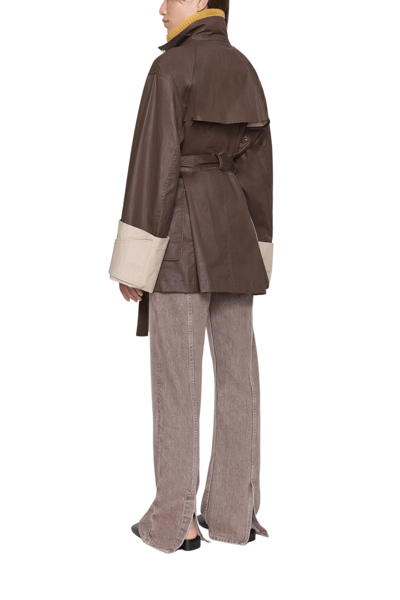 Ossou Asha Coat - Vermillion