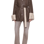 Ossou Asha Coat - Vermillion