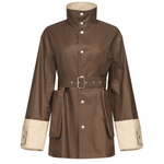 Ossou Asha Coat - Vermillion