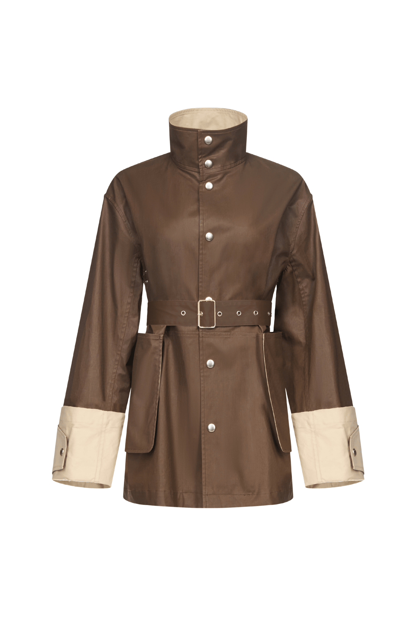 Ossou Asha Coat - Vermillion