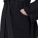 Ossou Sweep Coat - Vermillion
