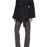 Ossou Sweep Coat - Vermillion