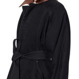 Ossou Sweep Coat - Vermillion