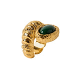 Paola Sighinolfi Alice Ring Green - Vermillion