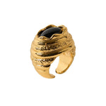 Paola Sighinolfi Amanda Ring Black - Vermillion