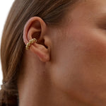 Paola Sighinolfi Cala Earrcuff - Vermillion