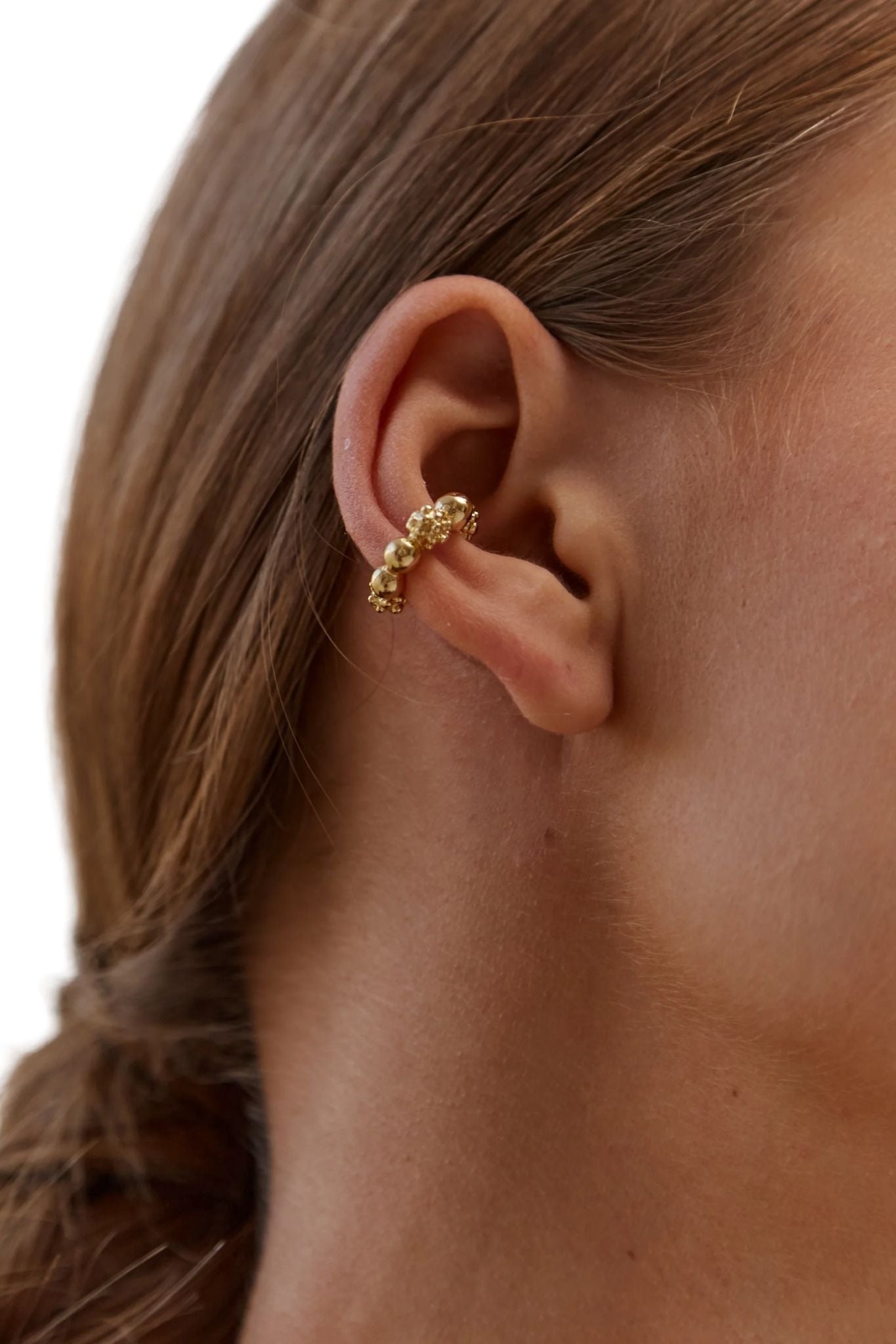 Paola Sighinolfi Cala Earrcuff - Vermillion