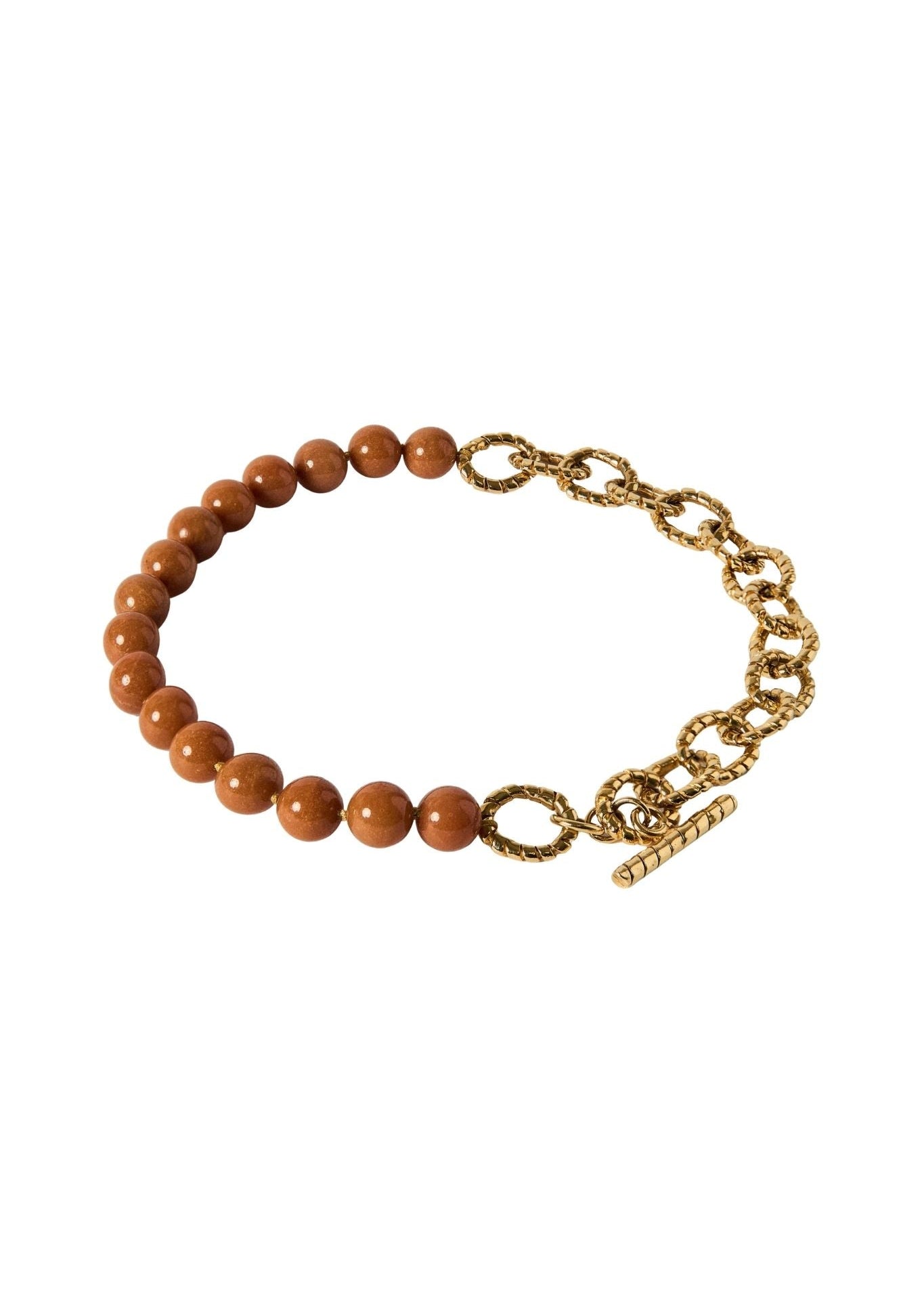 Paola Sighinolfi Kim Necklace Brown - Vermillion