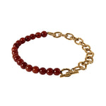 Paola Sighinolfi Kim Necklace Red Carnelian - Vermillion