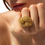 Paola Sighinolfi Knot Ring - Vermillion