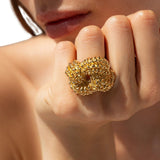 Paola Sighinolfi Knot Ring - Vermillion