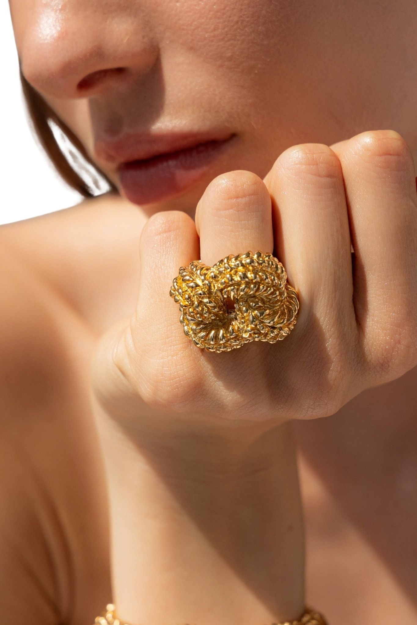 Paola Sighinolfi Knot Ring - Vermillion