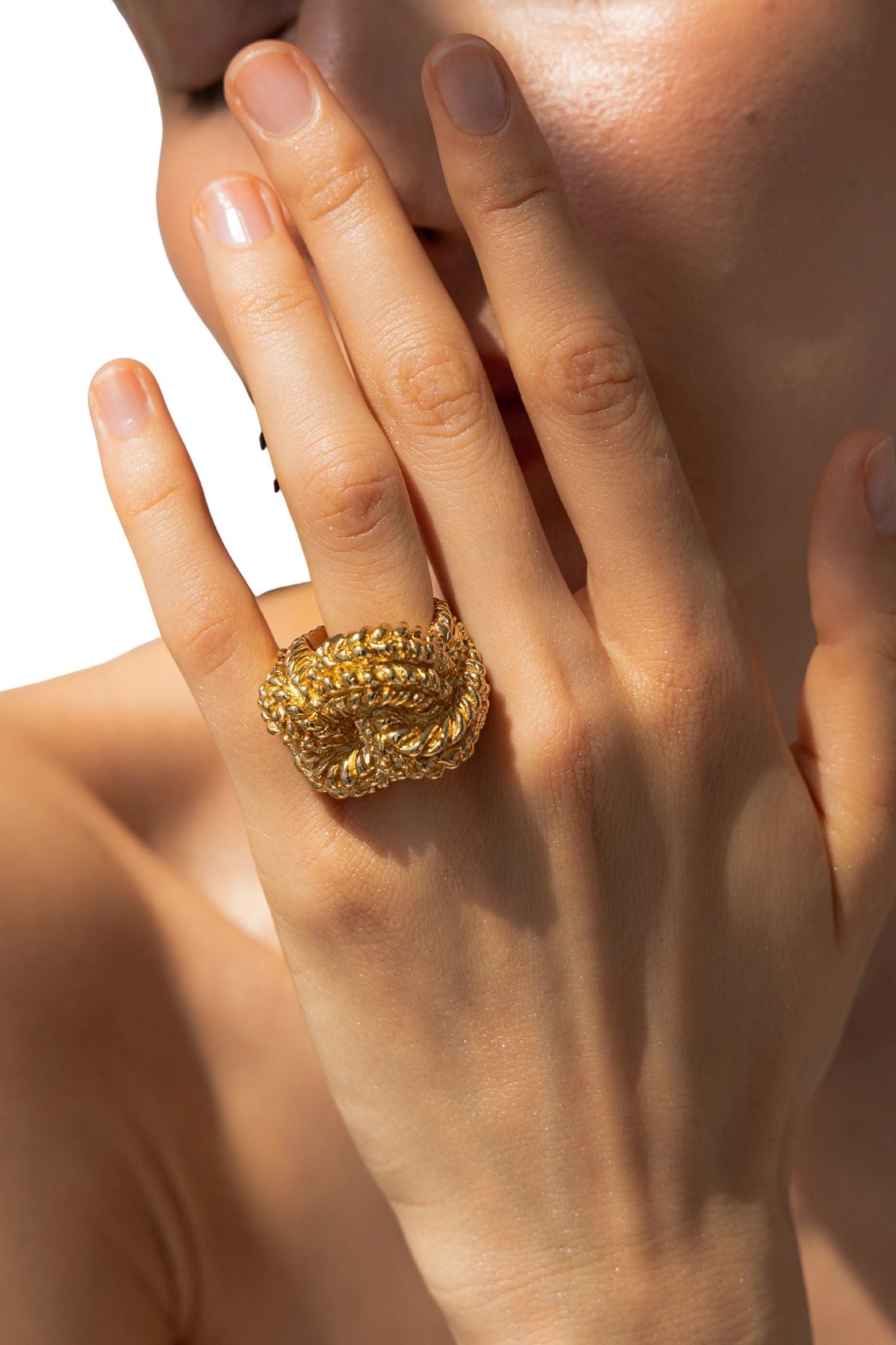 Paola Sighinolfi Knot Ring - Vermillion