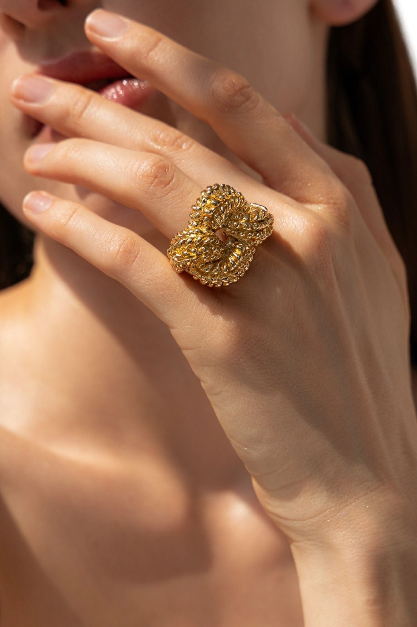 Paola Sighinolfi Knot Ring - Vermillion