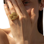 Paola Sighinolfi Knot Ring - Vermillion