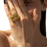 Paola Sighinolfi Knot Ring - Vermillion