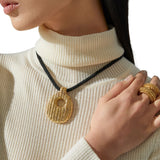 Paola Sighinolfi Manuela Pendant - Vermillion
