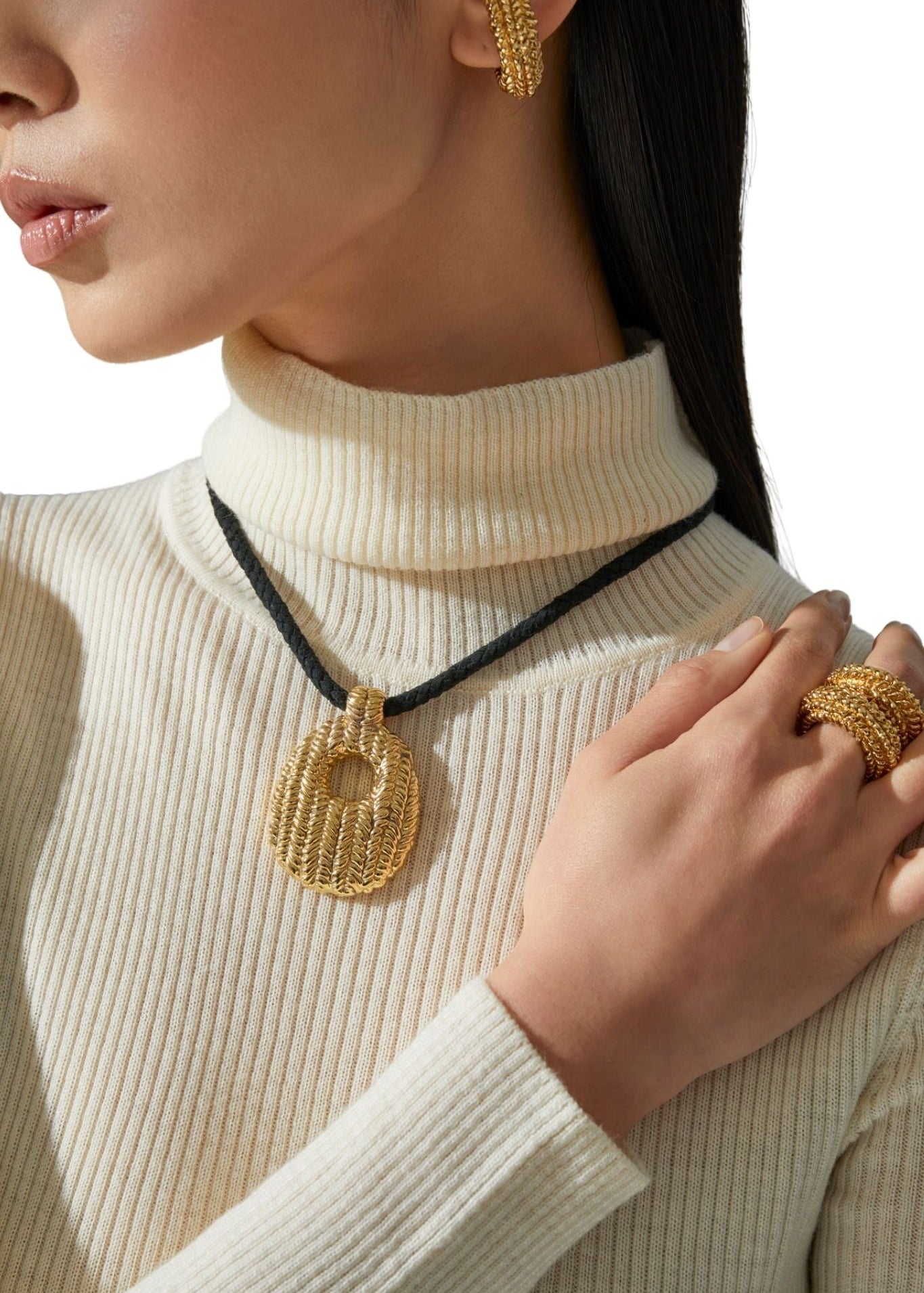 Paola Sighinolfi Manuela Pendant - Vermillion
