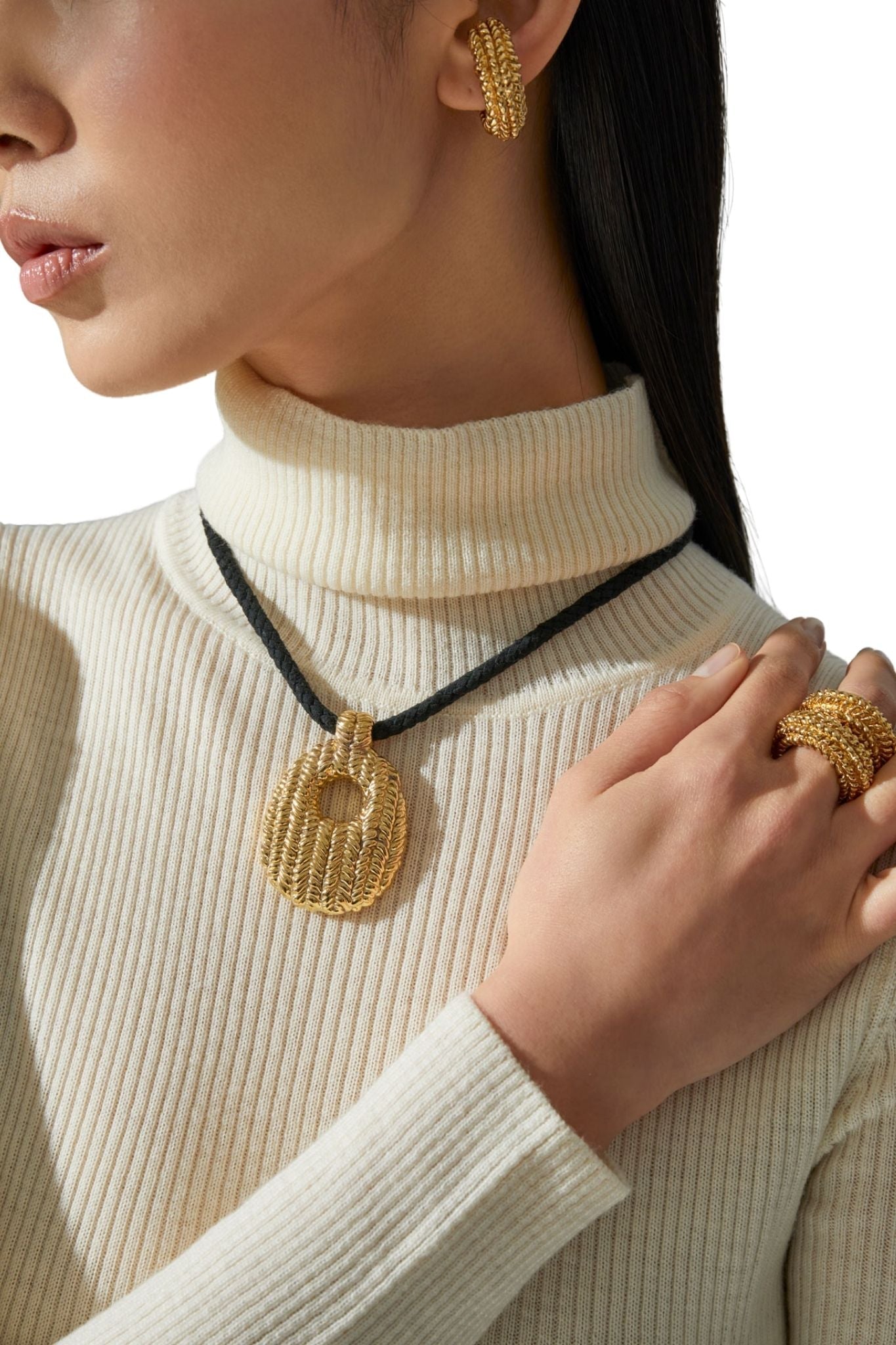 Paola Sighinolfi Manuela Pendant - Vermillion