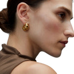 Paola Sighinolfi Mini Juno Earrings - Vermillion