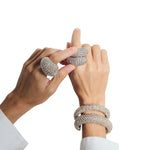 Paola Sighinolfi Palini Bracelet Rhodium - Vermillion