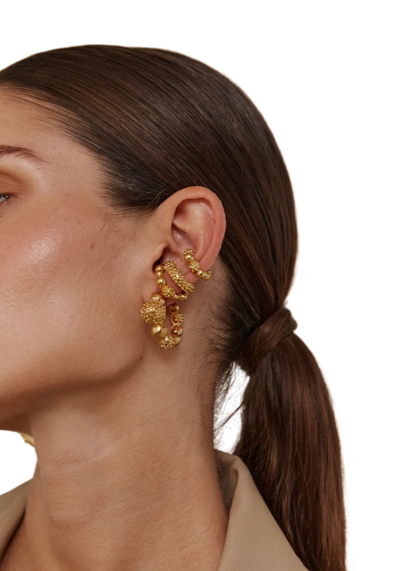 Paola Sighinolfi Plaka Earcuff - Vermillion