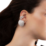 Paola Sighinolfi Simone Earcuff Rhodium - Vermillion