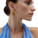 Paola Sighinolfi Simone Earrings - Vermillion