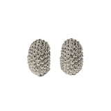 Paola Sighinolfi Simone Earrings Rhodium - Vermillion