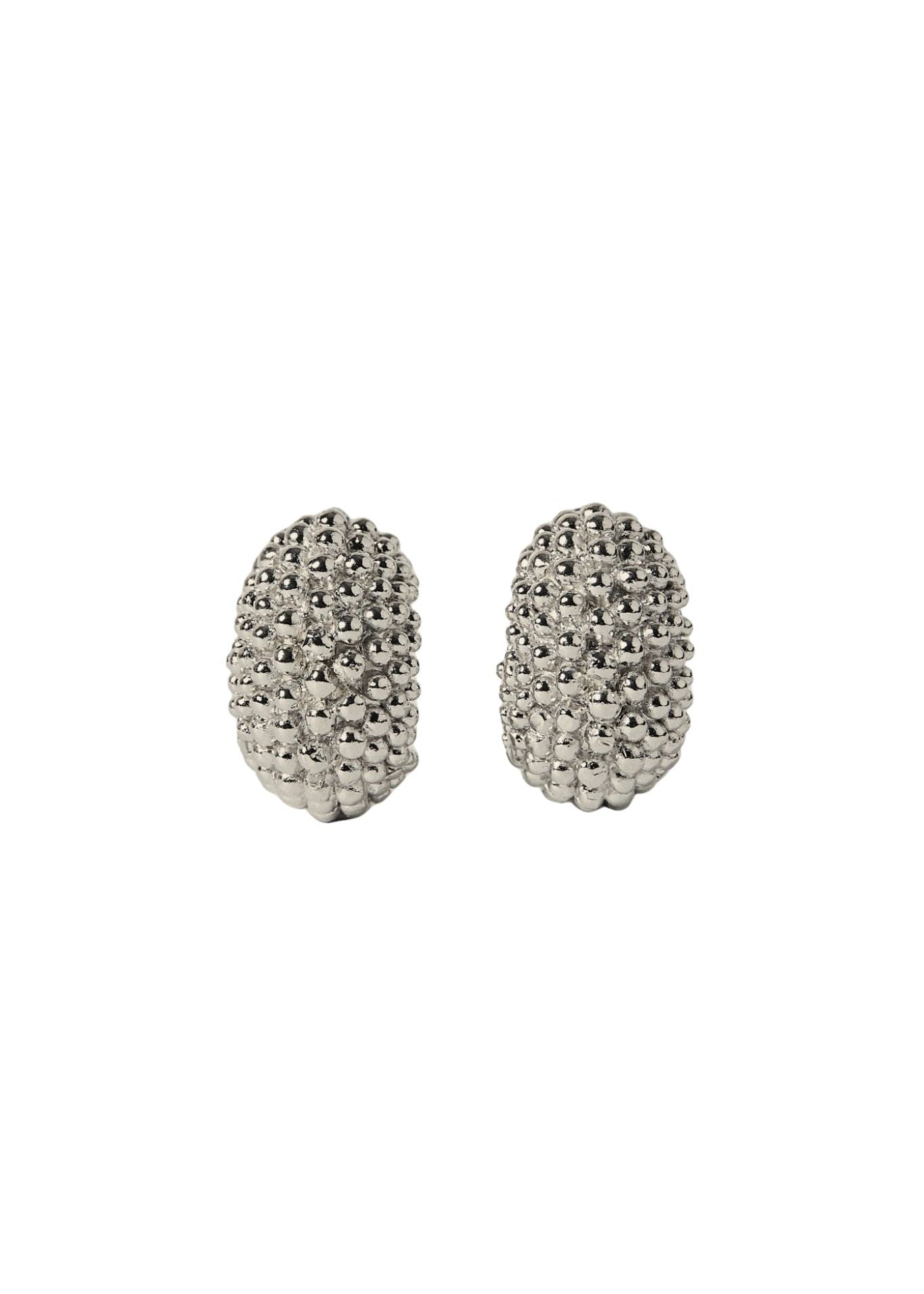 Paola Sighinolfi Simone Earrings Rhodium - Vermillion