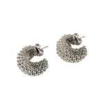 Paola Sighinolfi Simone Earrings Rhodium - Vermillion