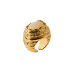 Paola Sighinolfi Small Amanda Ring White - Vermillion