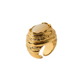 Paola Sighinolfi Small Amanda Ring White - Vermillion
