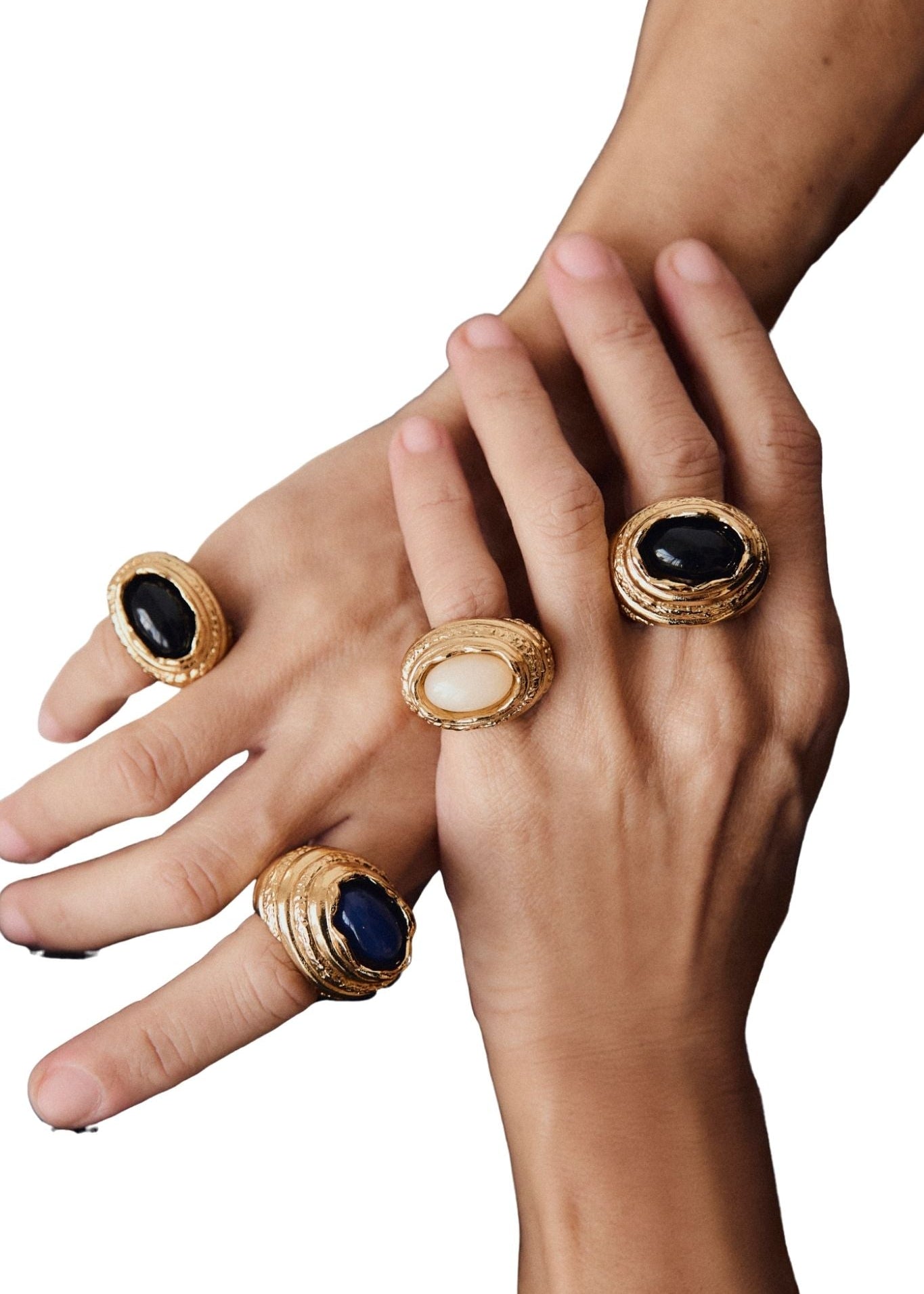 Paola Sighinolfi Small Amanda Ring White - Vermillion