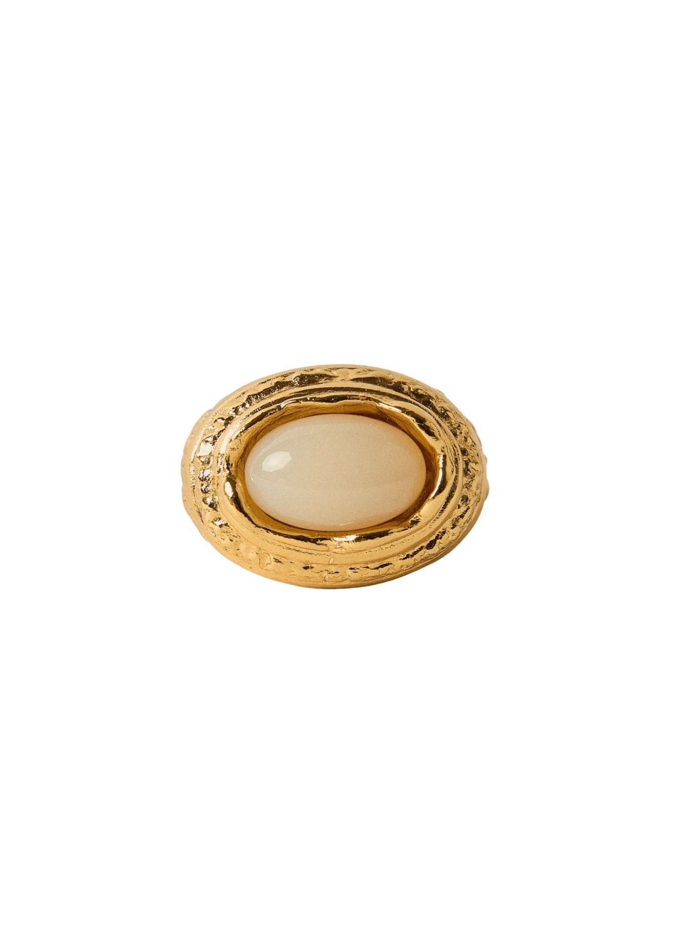 Paola Sighinolfi Small Amanda Ring White - Vermillion