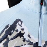 Perfect Moment 1/4 Zip Baselayer Top - Vermillion